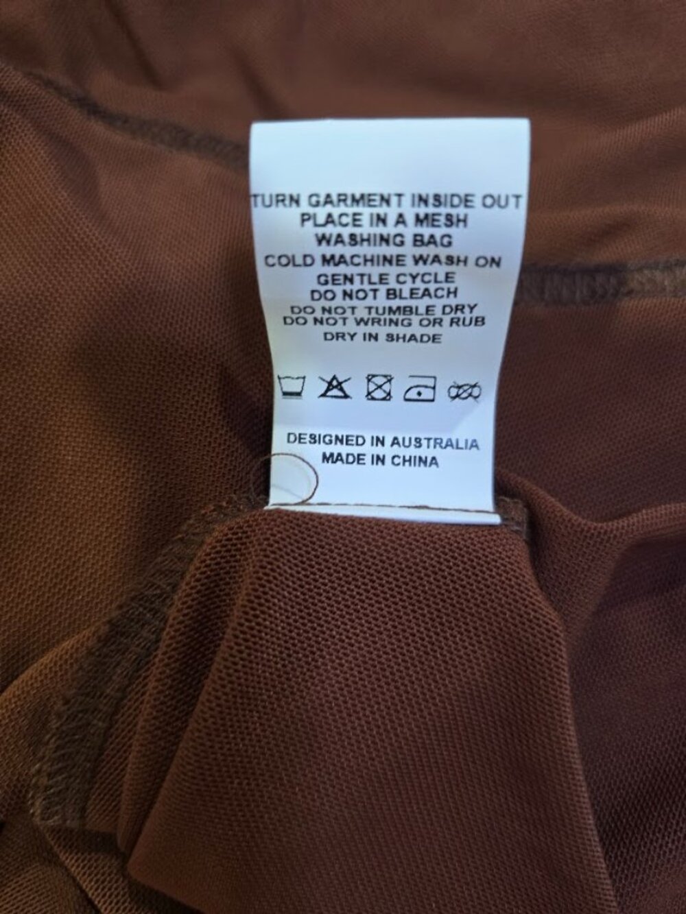 NWT Runaway The Label Meila Maxi Dress In Espresso Size S - Picture 8 of 8